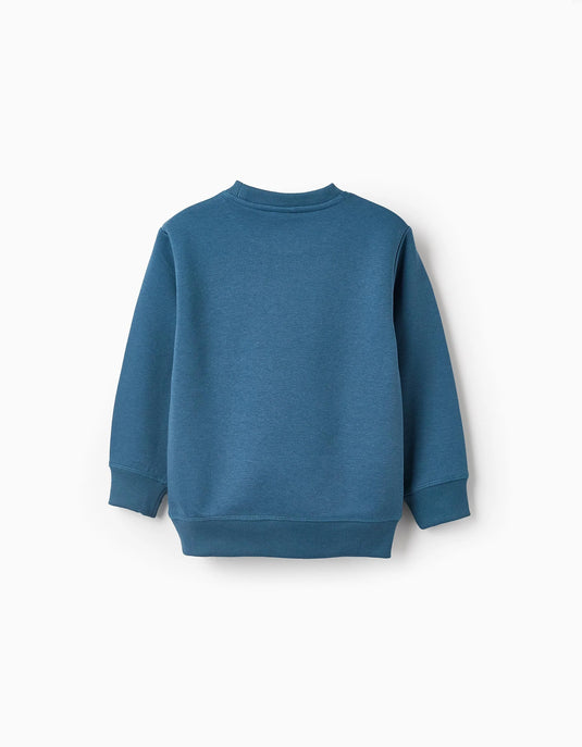 Sudadera Cardada "Mecánica" Niño