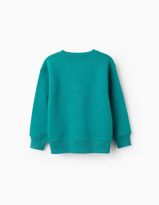 Sudadera Cardada "Make Art" Niño
