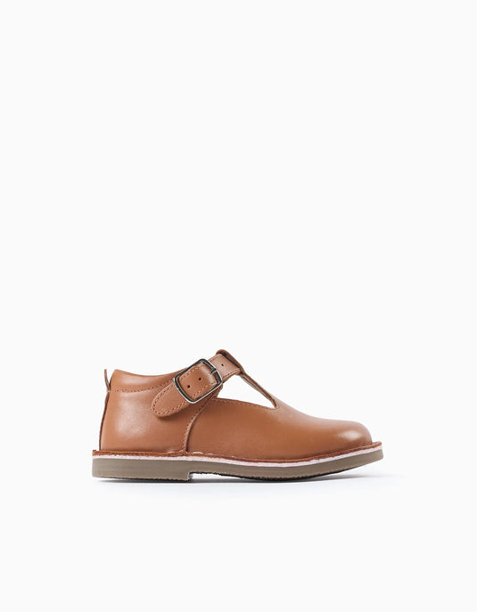 Sapatos Mary Jane de pele Zippy