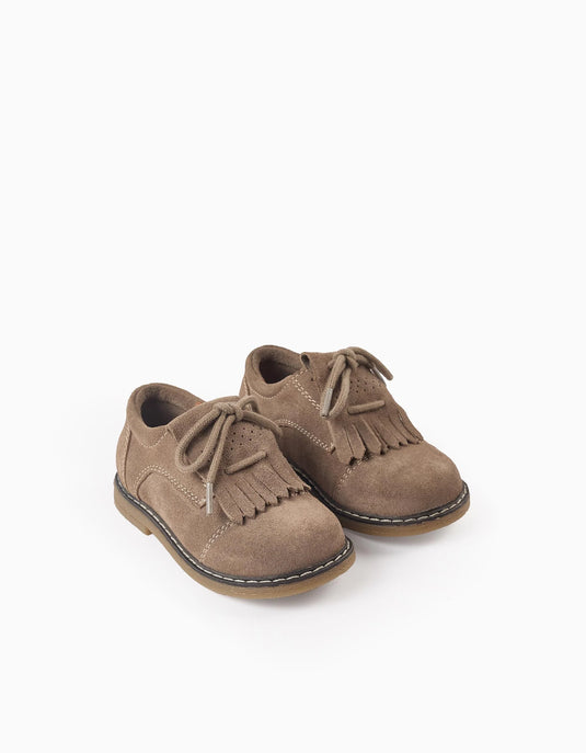 Sapatos de carneira em Camurça Zippy