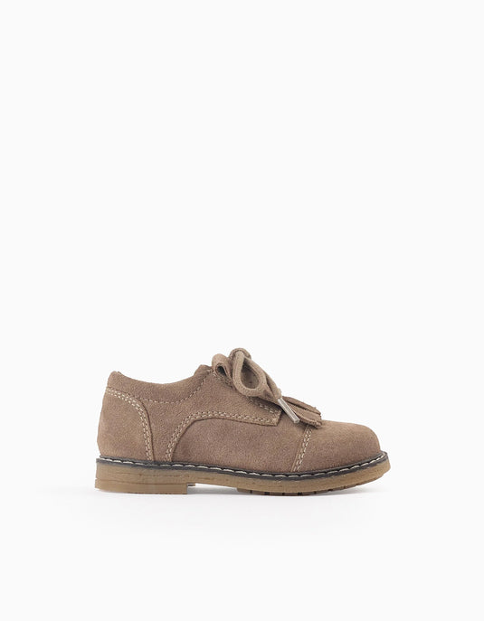 Sapatos de carneira em Camurça Zippy