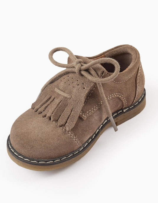 Sapatos de carneira em Camurça Zippy