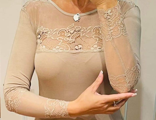 Camisola de Manga Comprida em Modal