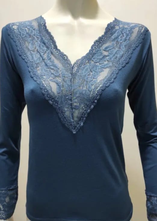 Second Skin Nightdress with Lace