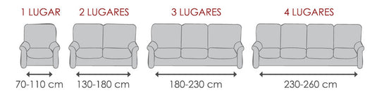 Multi-Elastic 4-Seater Sofa Cover