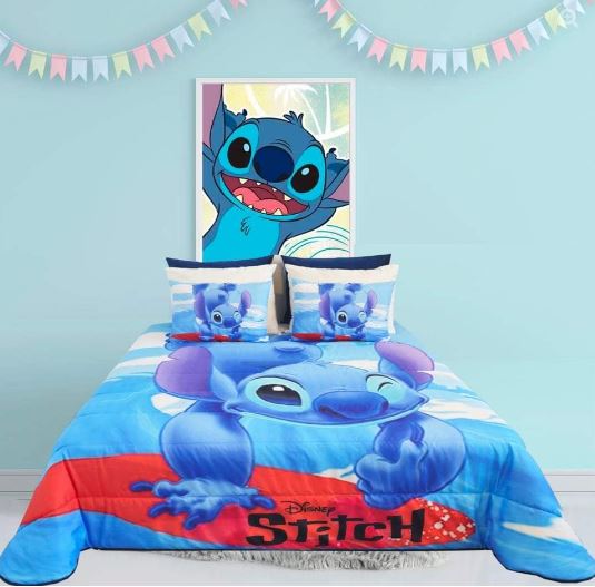 Edredon Lilo & Stitch Azul