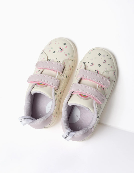 Zippy "Flowers and Rainbows" Sneakers