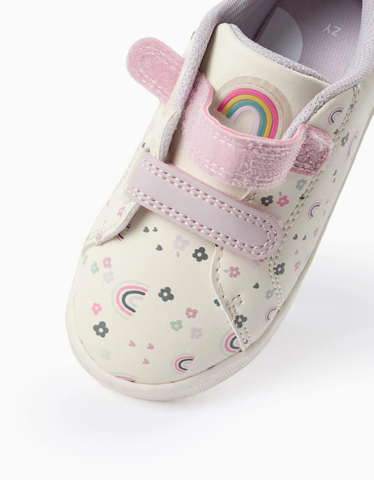 Zippy "Flowers and Rainbows" Sneakers