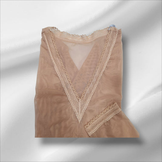 Camisola de Manga Comprida em Tule 85-84